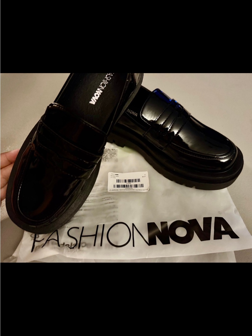 Fashion Nova Ladies platform loafer